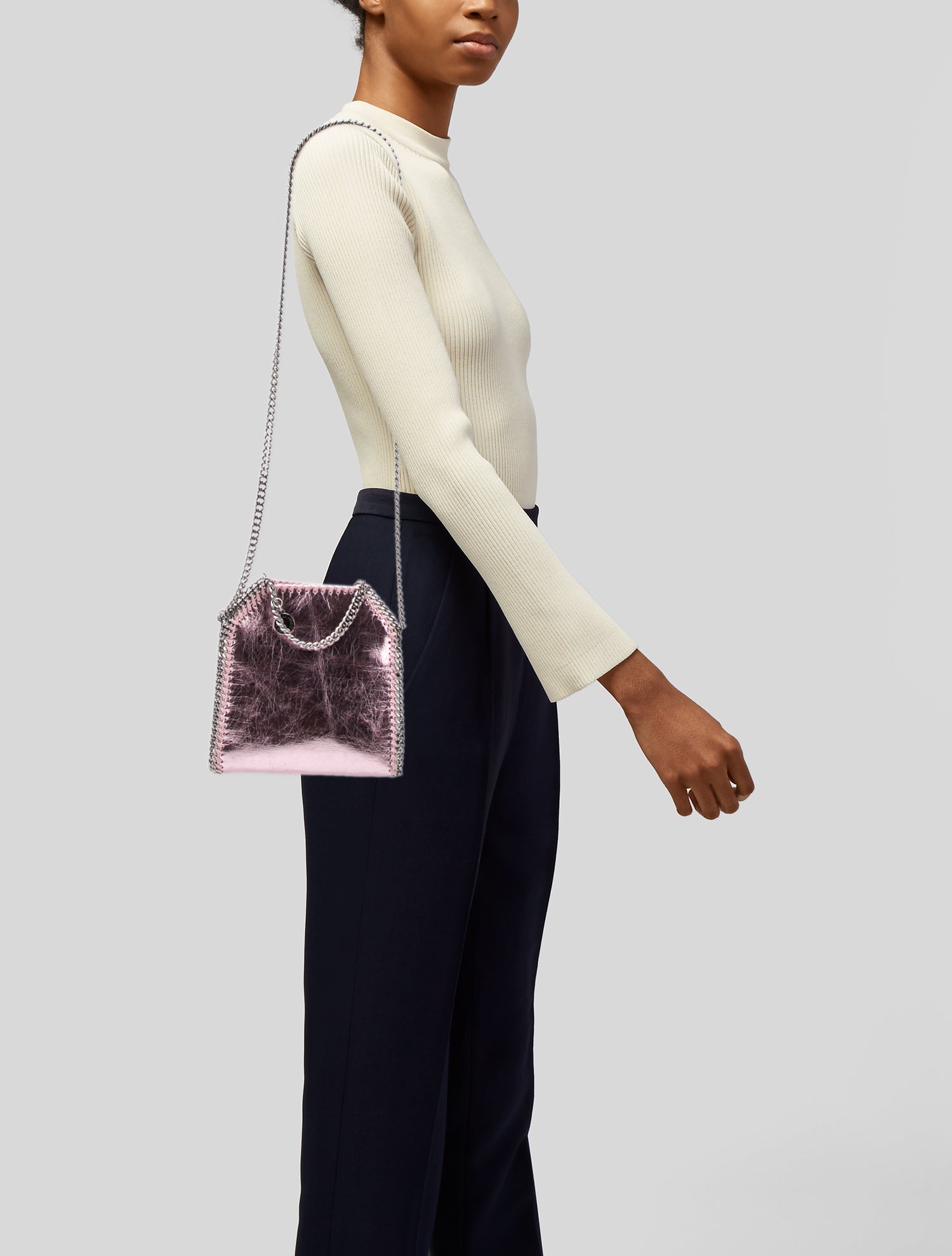 Stella McCartney Vegetarian Leather Evening Bag