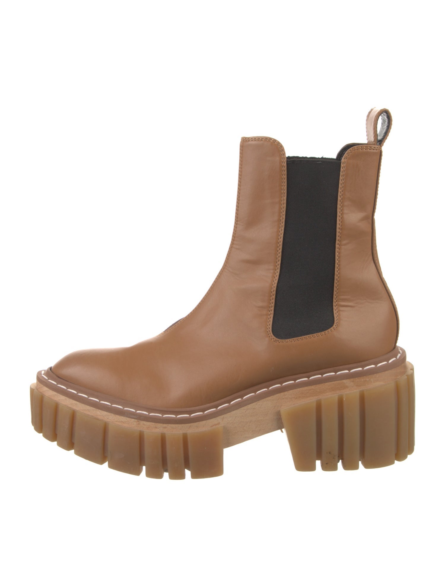 Stella McCartney Leather Chelsea Boots