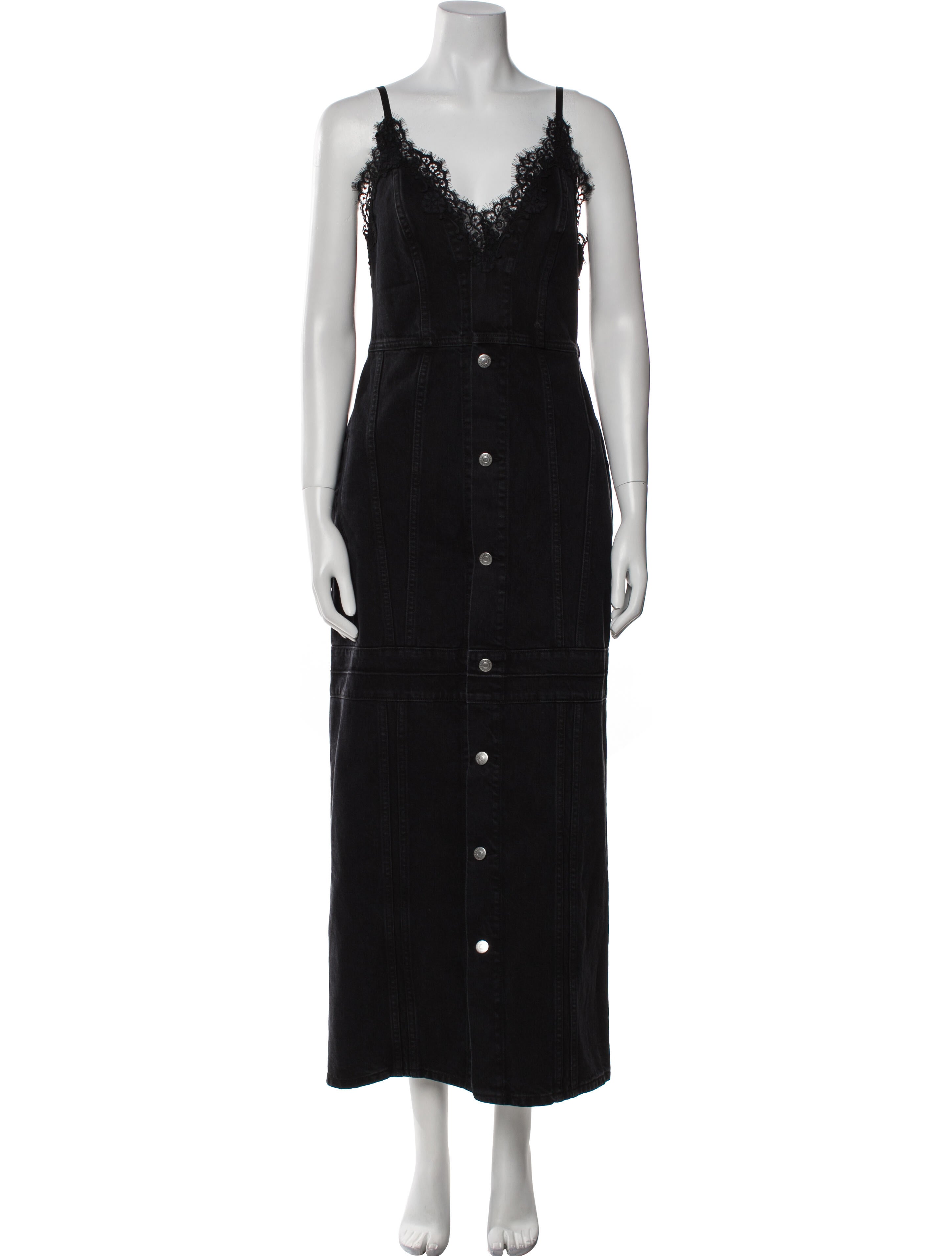 Stella McCartney V-Neck Long Dress