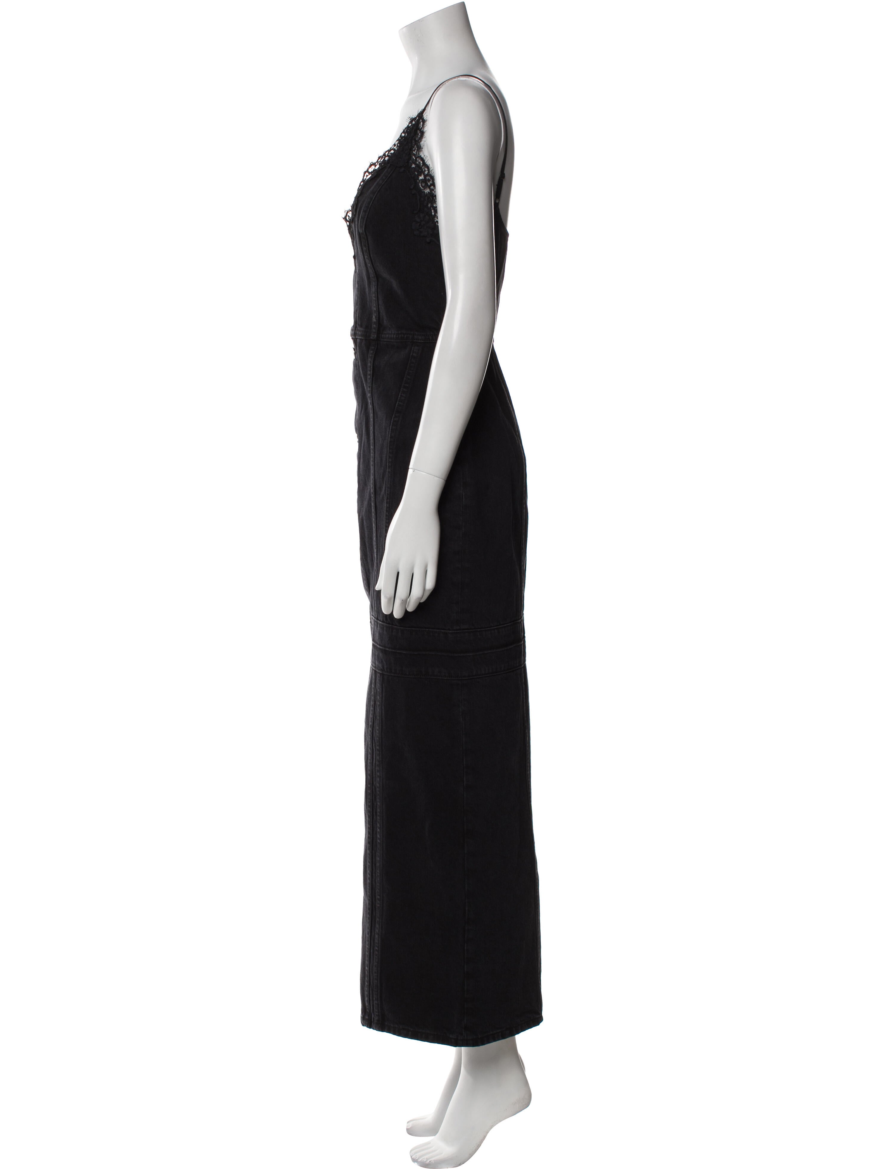 Stella McCartney V-Neck Long Dress