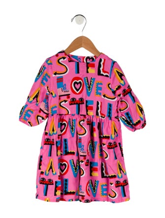 Stella McCartney Toddler Girls' Printed Short Sleeve Dress