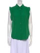 Stella McCartney Silk Sleeveless Button-Up Top