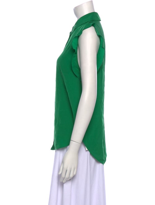 Stella McCartney Silk Sleeveless Button-Up Top