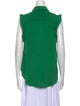 Stella McCartney Silk Sleeveless Button-Up Top