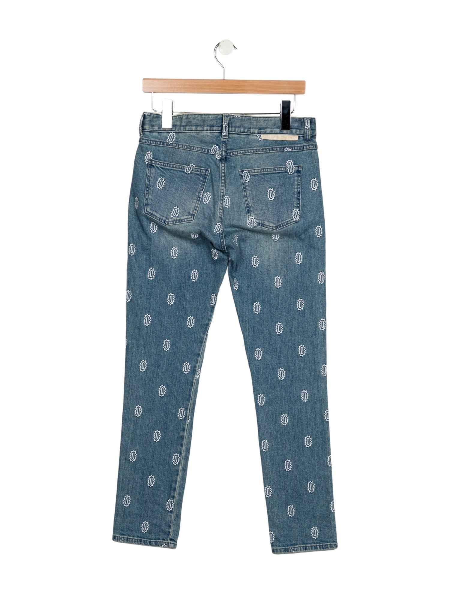 Stella McCartney Mid-Rise Skinny Leg Jeans