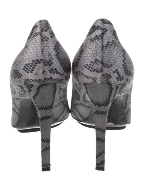 Stella McCartney Satin Animal Print Pumps