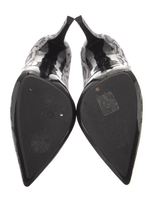 Stella McCartney Satin Animal Print Pumps