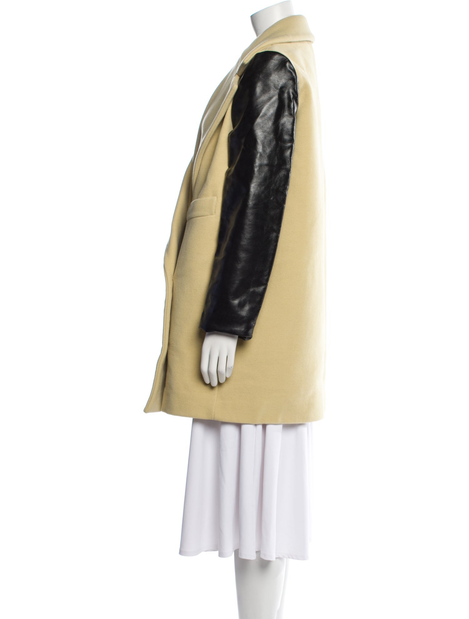 Stella McCartney Vintage Colorblock Pattern Cape