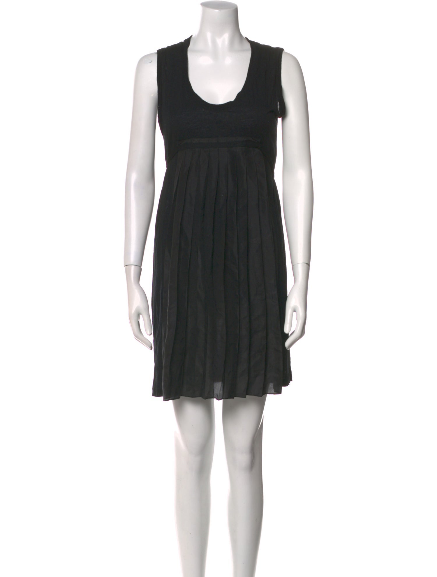 Stella McCartney Scoop Neck Mini Dress