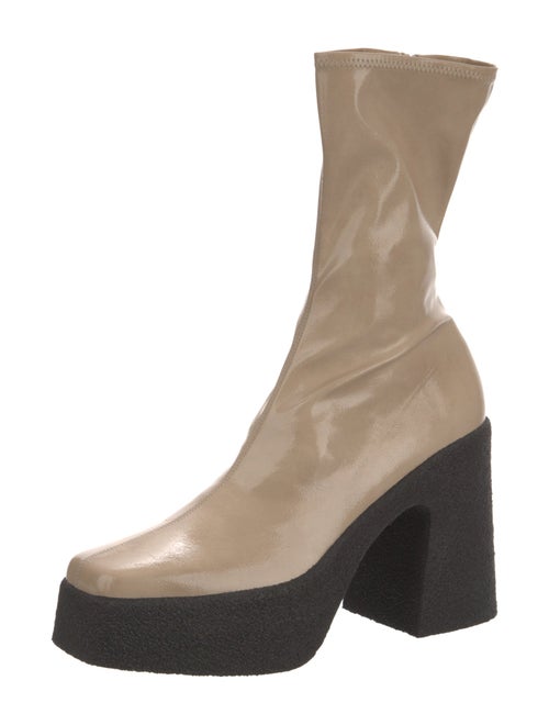 Stella McCartney Patent Leather Sock Boots
