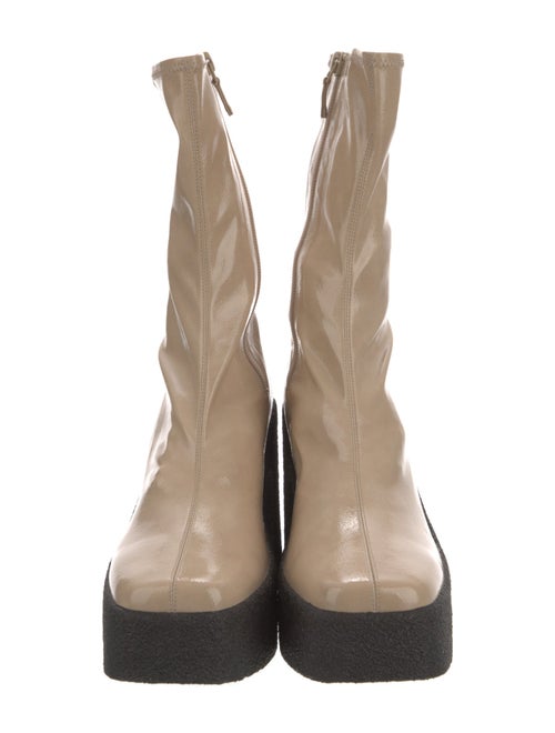 Stella McCartney Patent Leather Sock Boots
