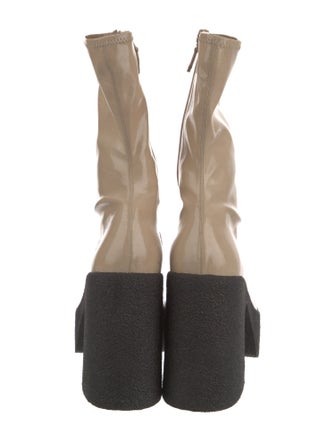 Stella McCartney Patent Leather Sock Boots