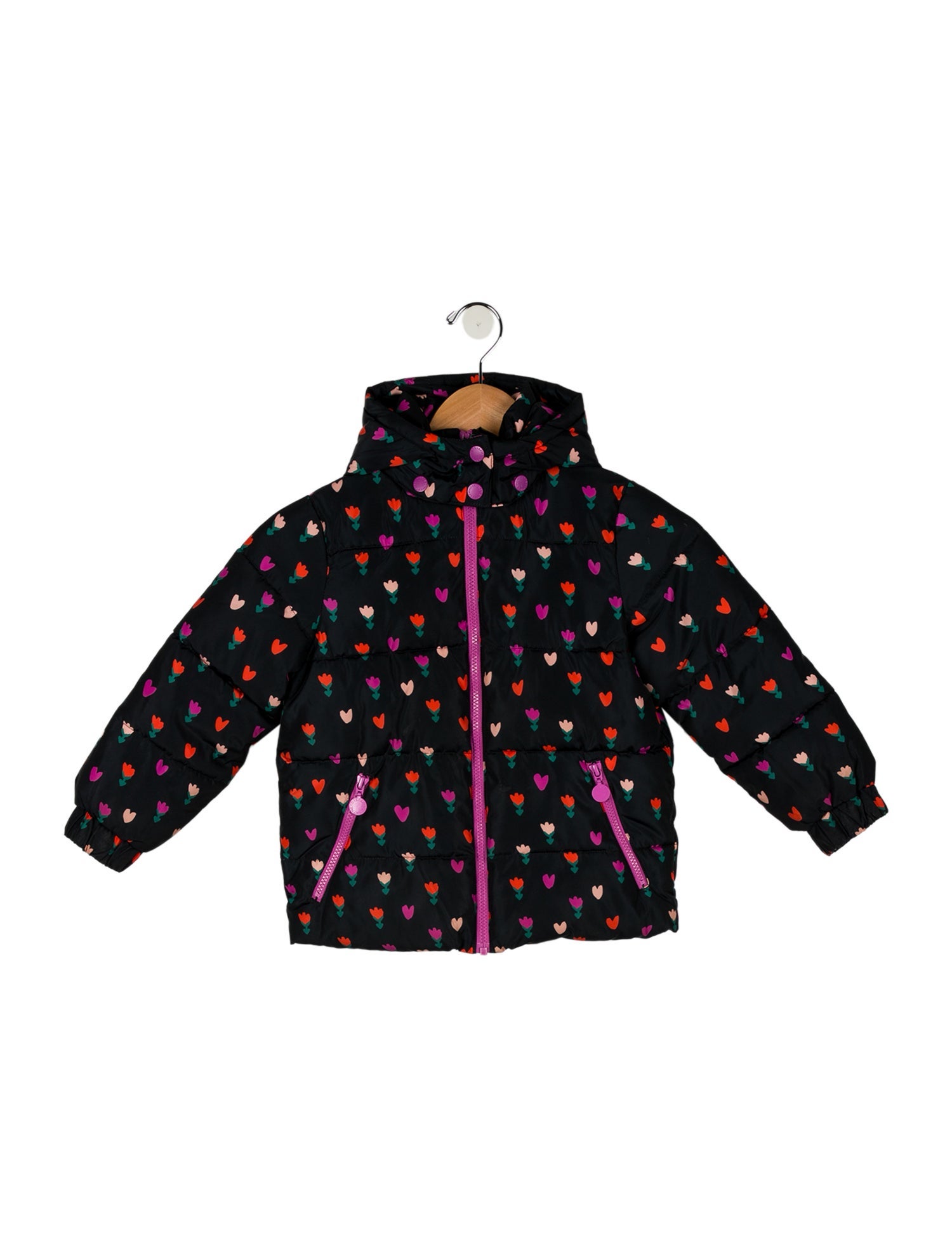 Stella McCartney Girls' Printed Puffer Jacket