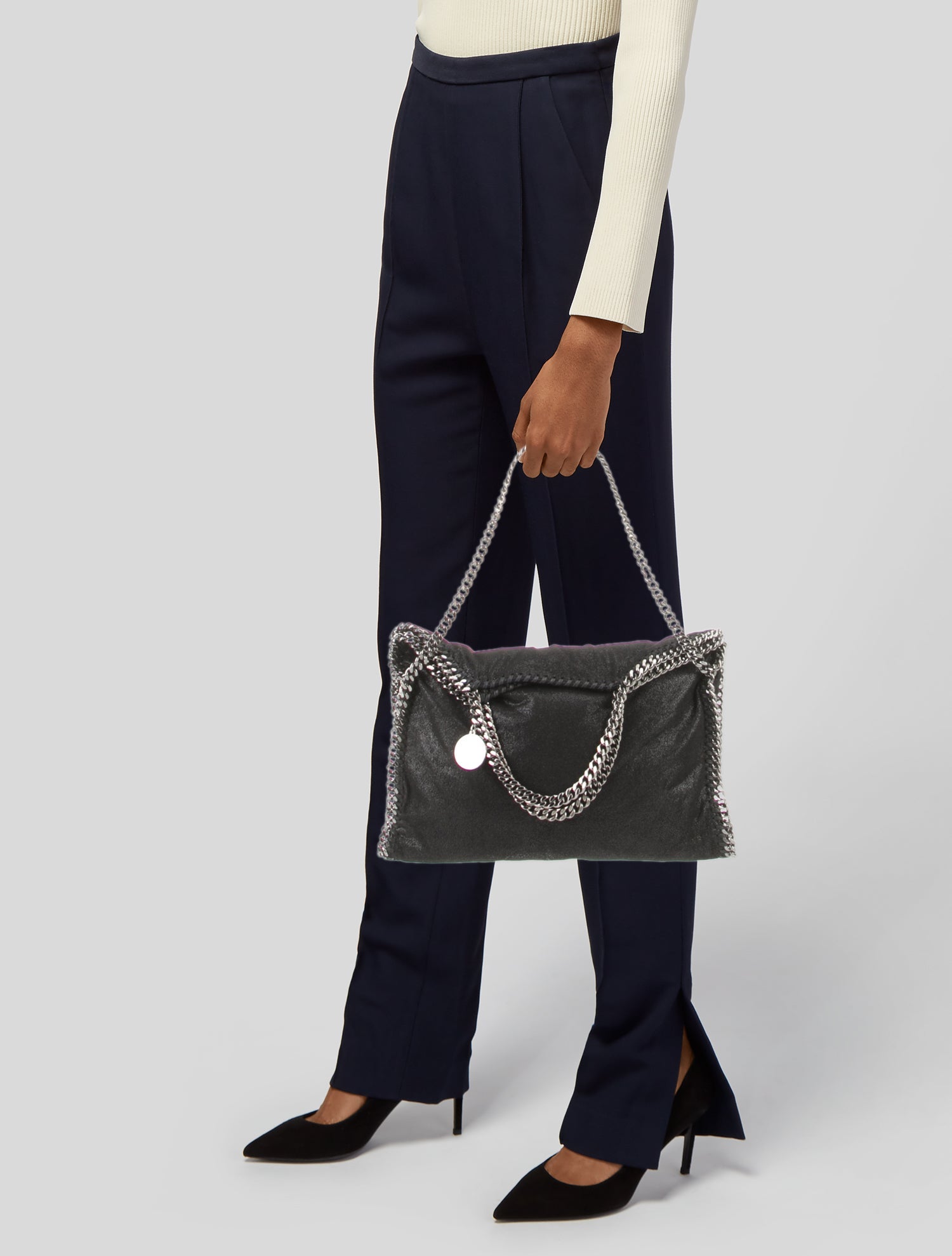 Stella McCartney Vegetarian Leather Top Handle Bag