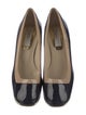 Stella McCartney Patent Leather Colorblock Pattern Pumps
