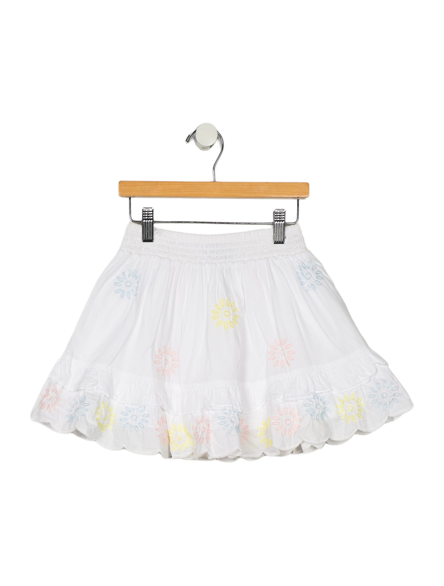 Stella McCartney Girls Cotton Ruffle Skirt