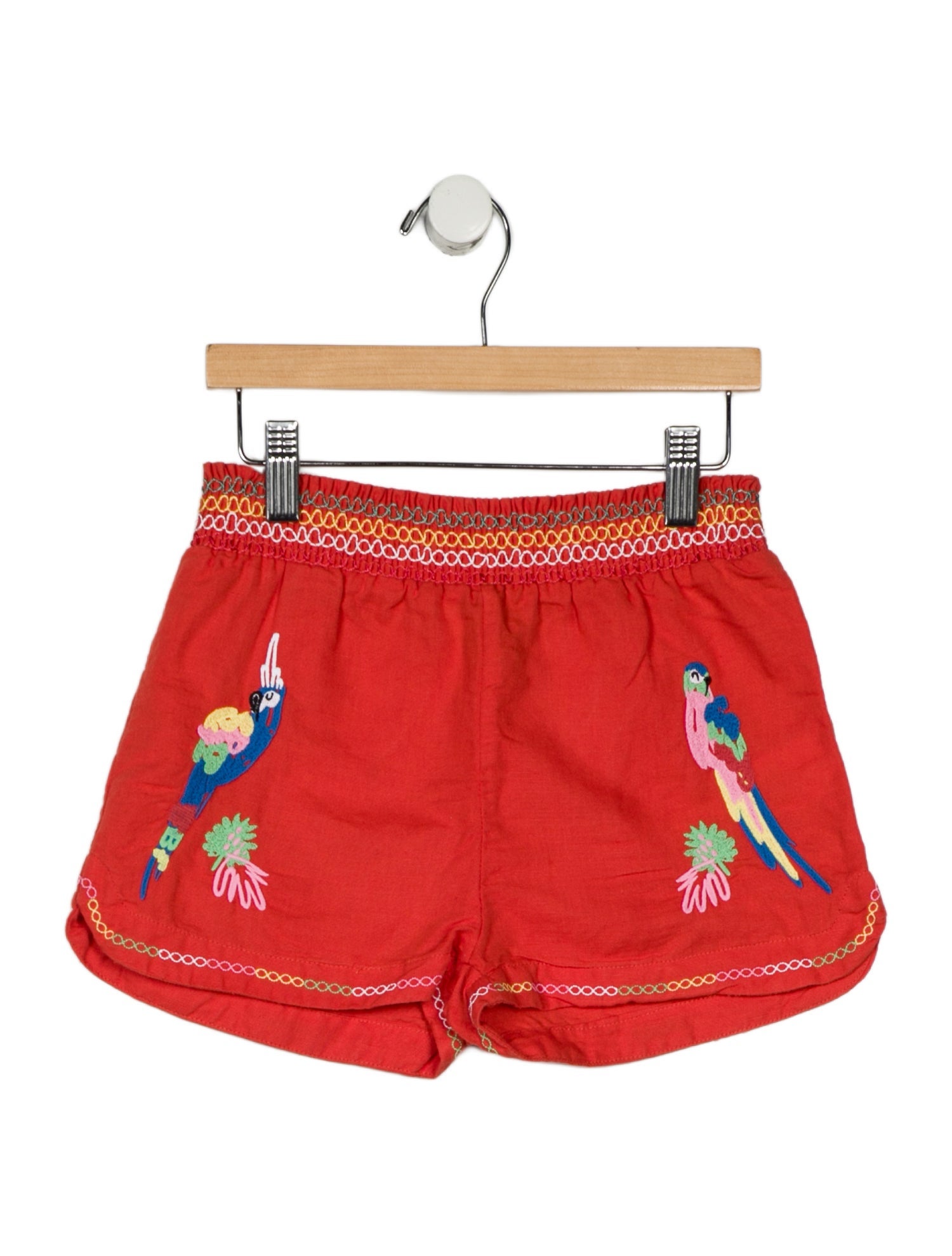 Stella McCartney Girls Mini Linen Shorts