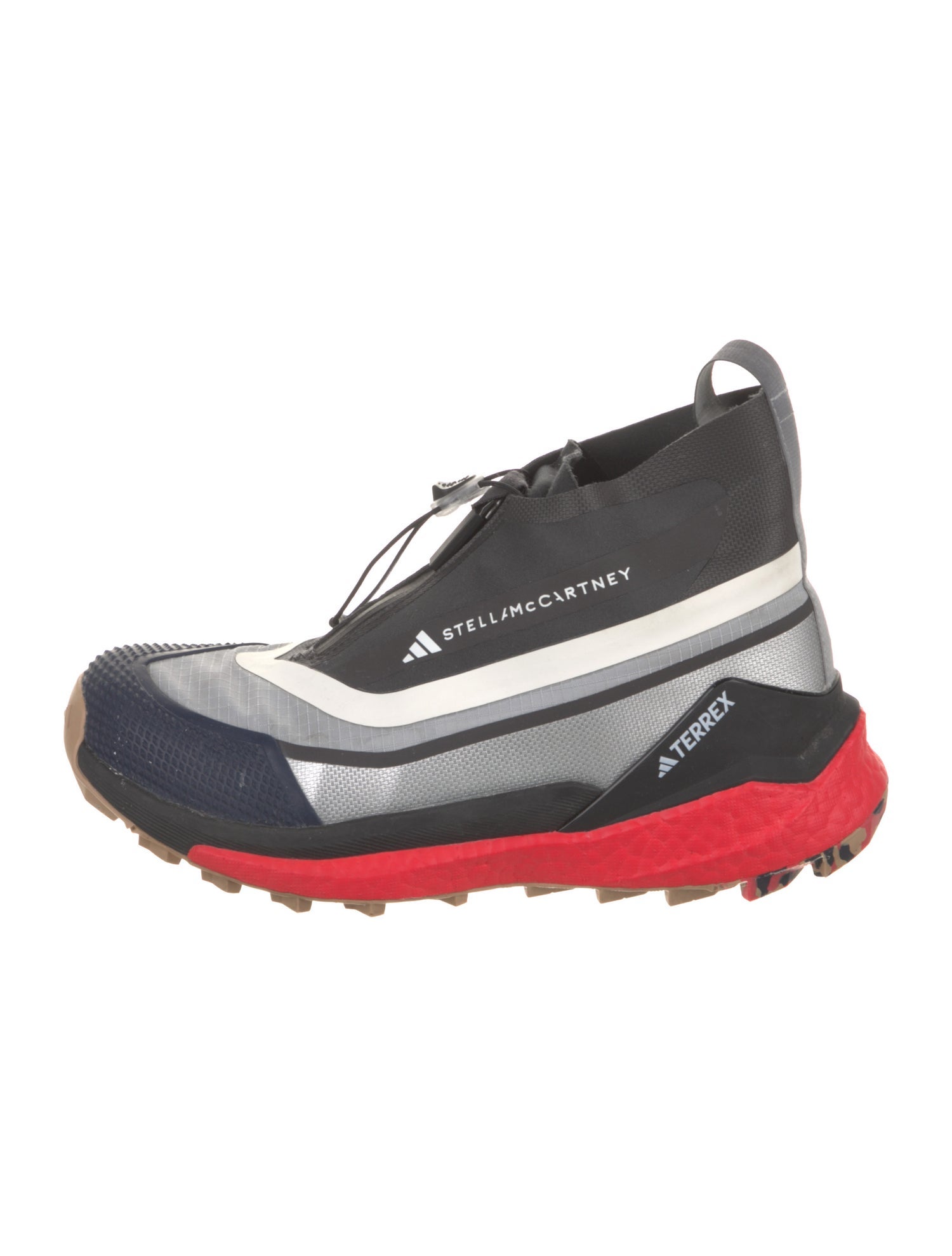 Stella McCartney Nylon Colorblock Pattern Sneakers