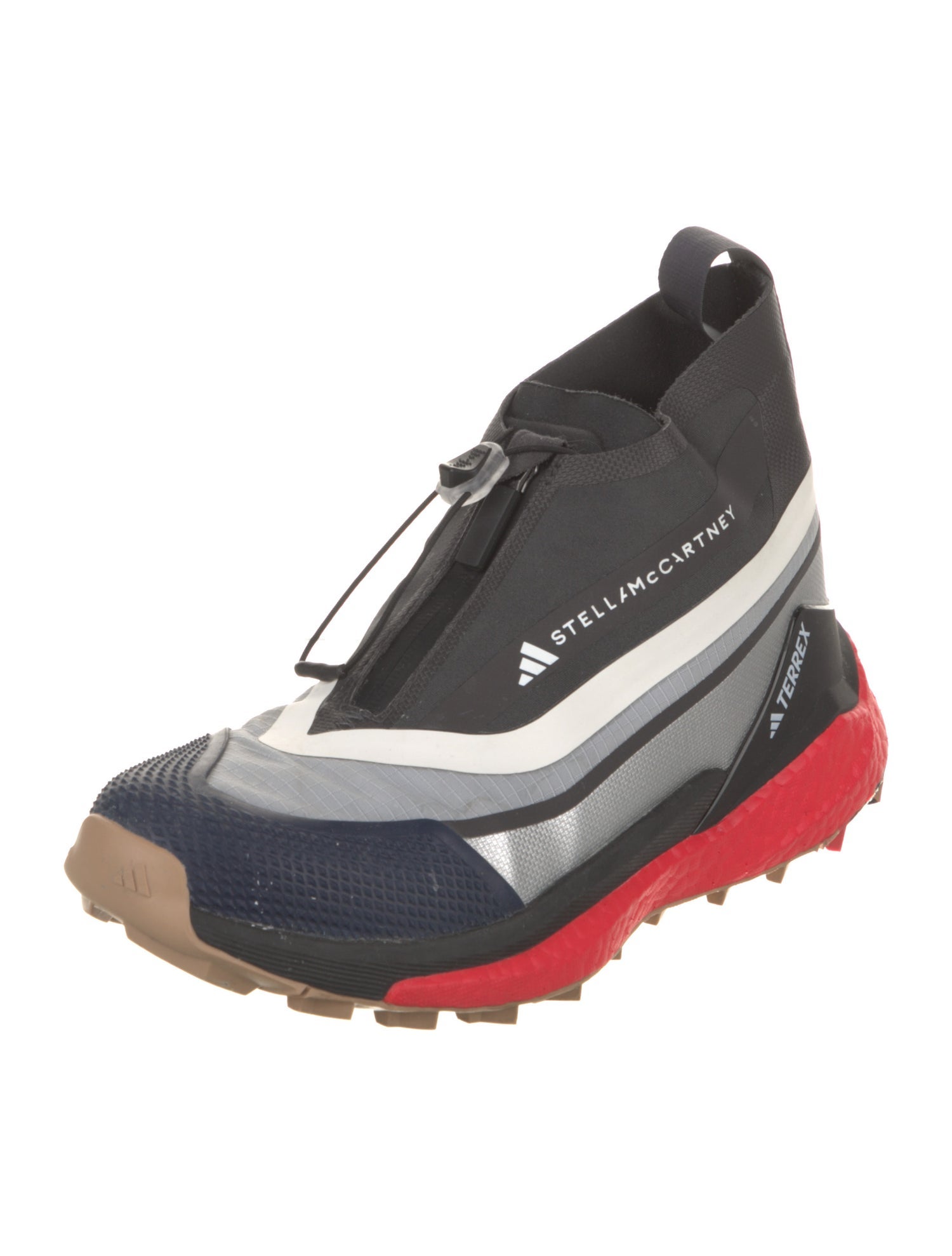 Stella McCartney Nylon Colorblock Pattern Sneakers