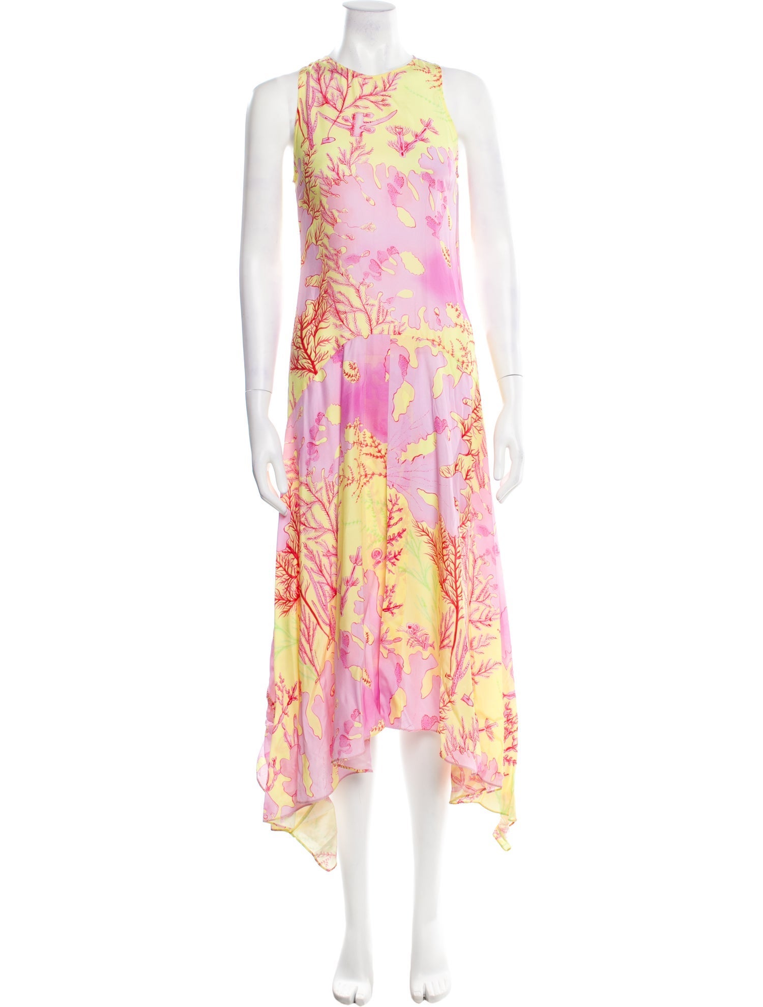 Stella McCartney Floral Print Long Dress
