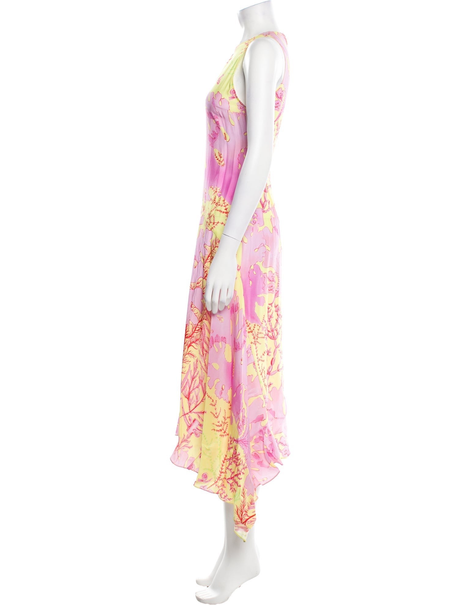 Stella McCartney Floral Print Long Dress