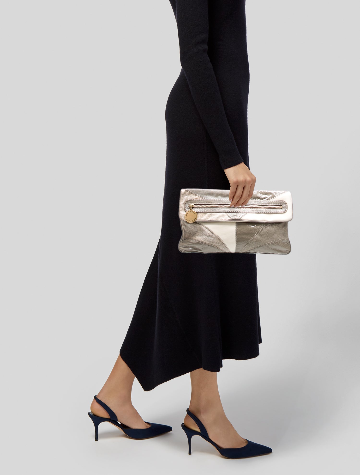 Stella McCartney Patent Leather Clutch