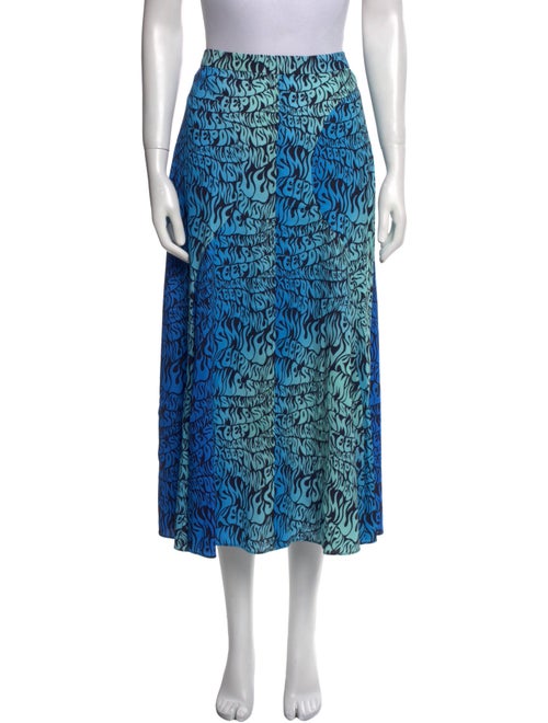 Stella McCartney Printed Midi Length Skirt