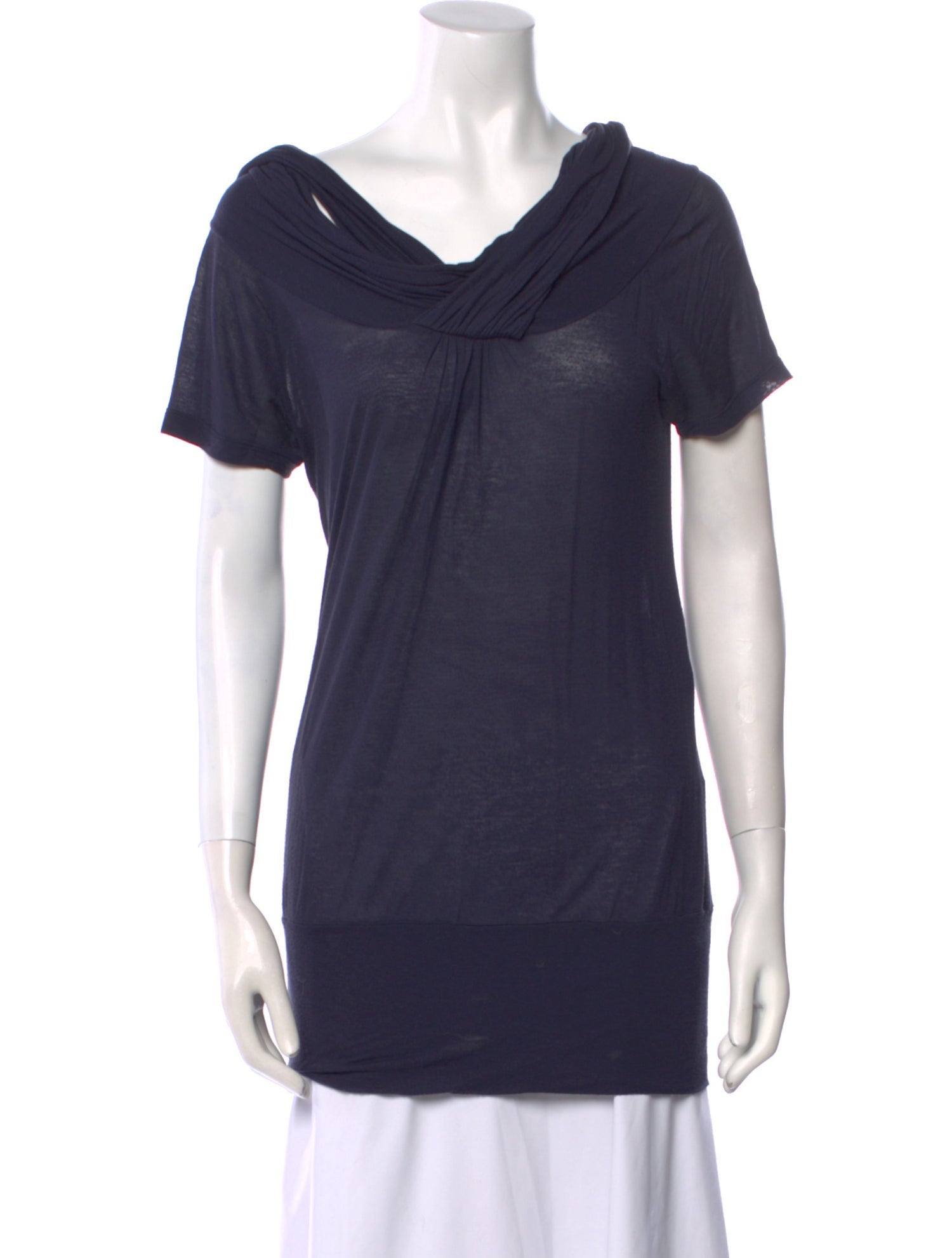 Stella McCartney 2008 Cowl Neck Blouse