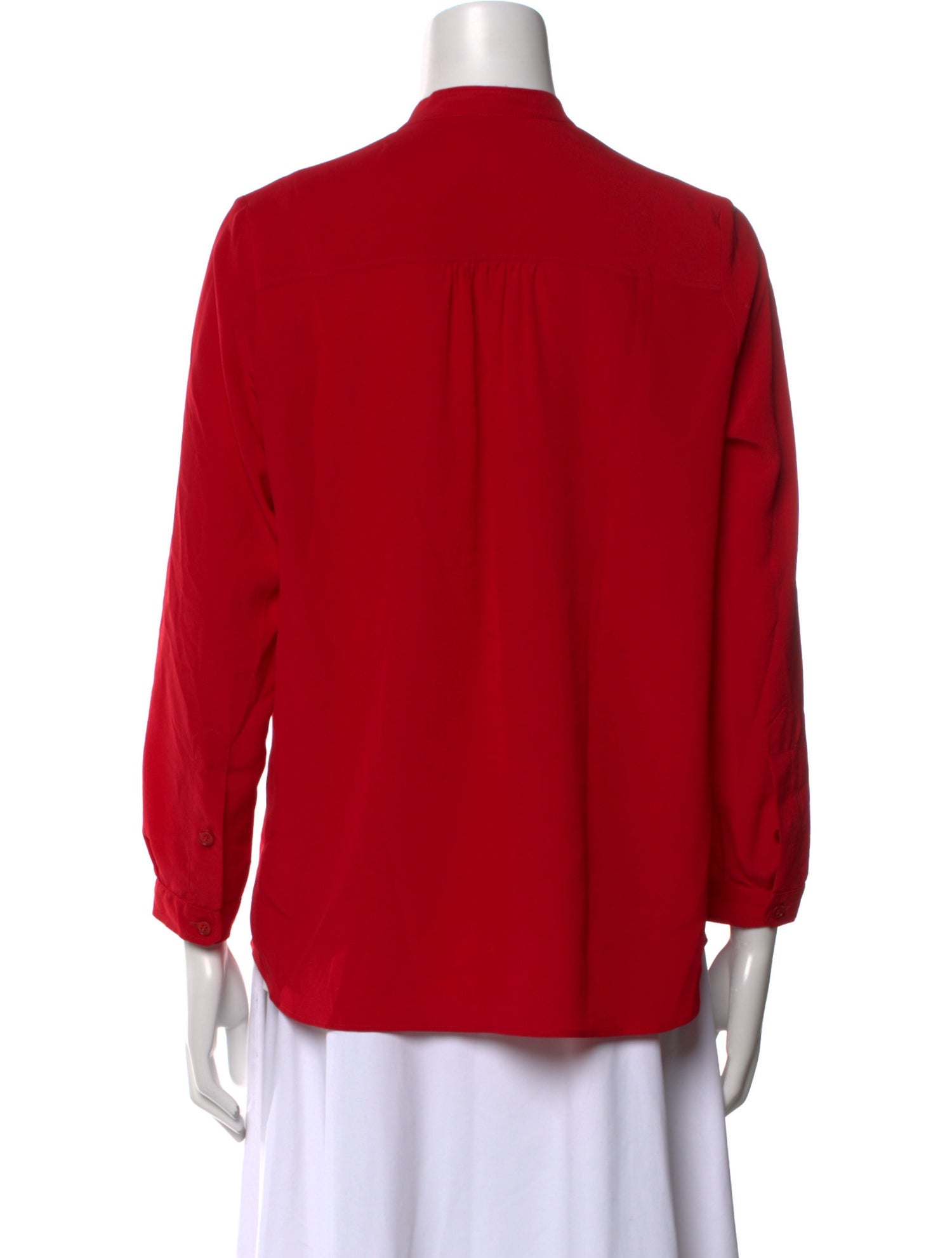 Stella McCartney Silk Three-Quarter Sleeve Blouse