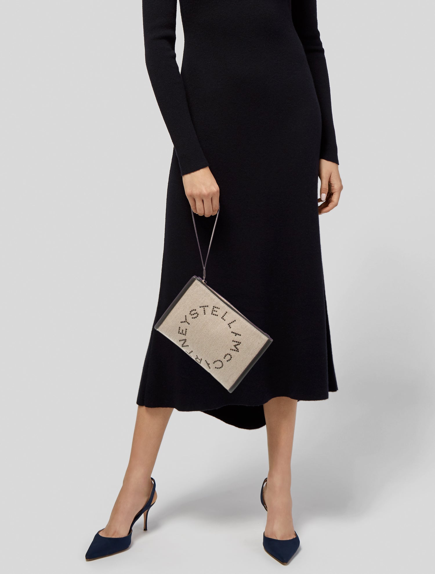 Stella McCartney Canvas Clutch