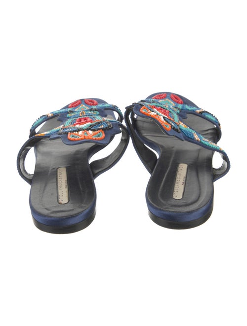 Stella McCartney Satin Printed Slides