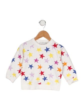 Stella McCartney Toddler Girls' Pattern Printed Long Sleeve Top