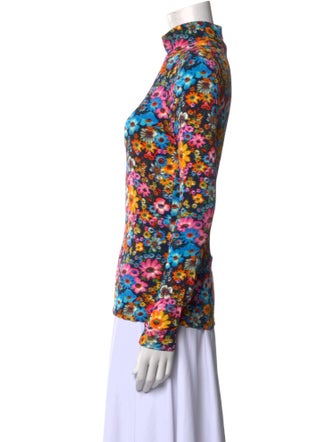 Stella McCartney Silk Floral Print Blouse
