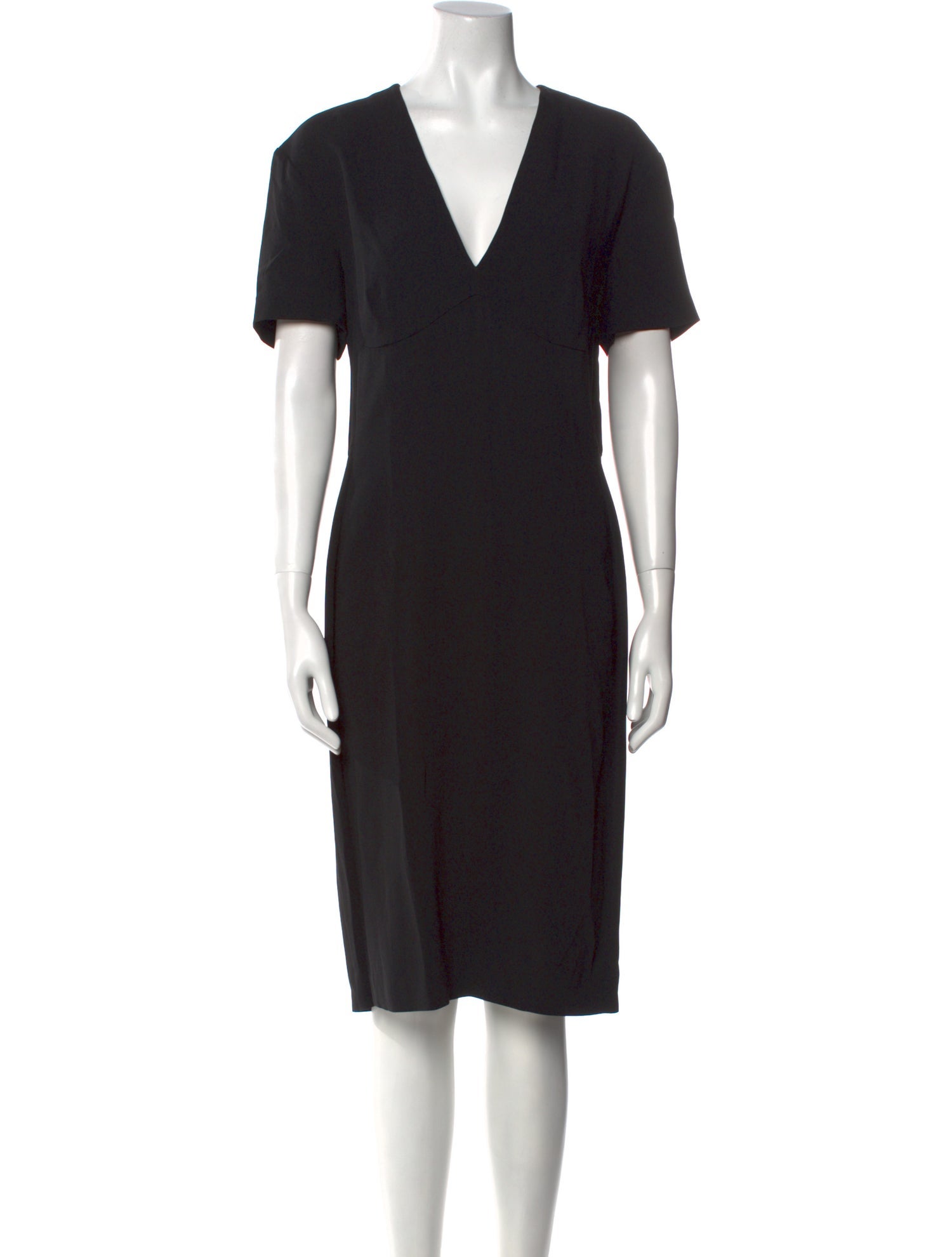Stella McCartney V-Neck Midi Length Dress