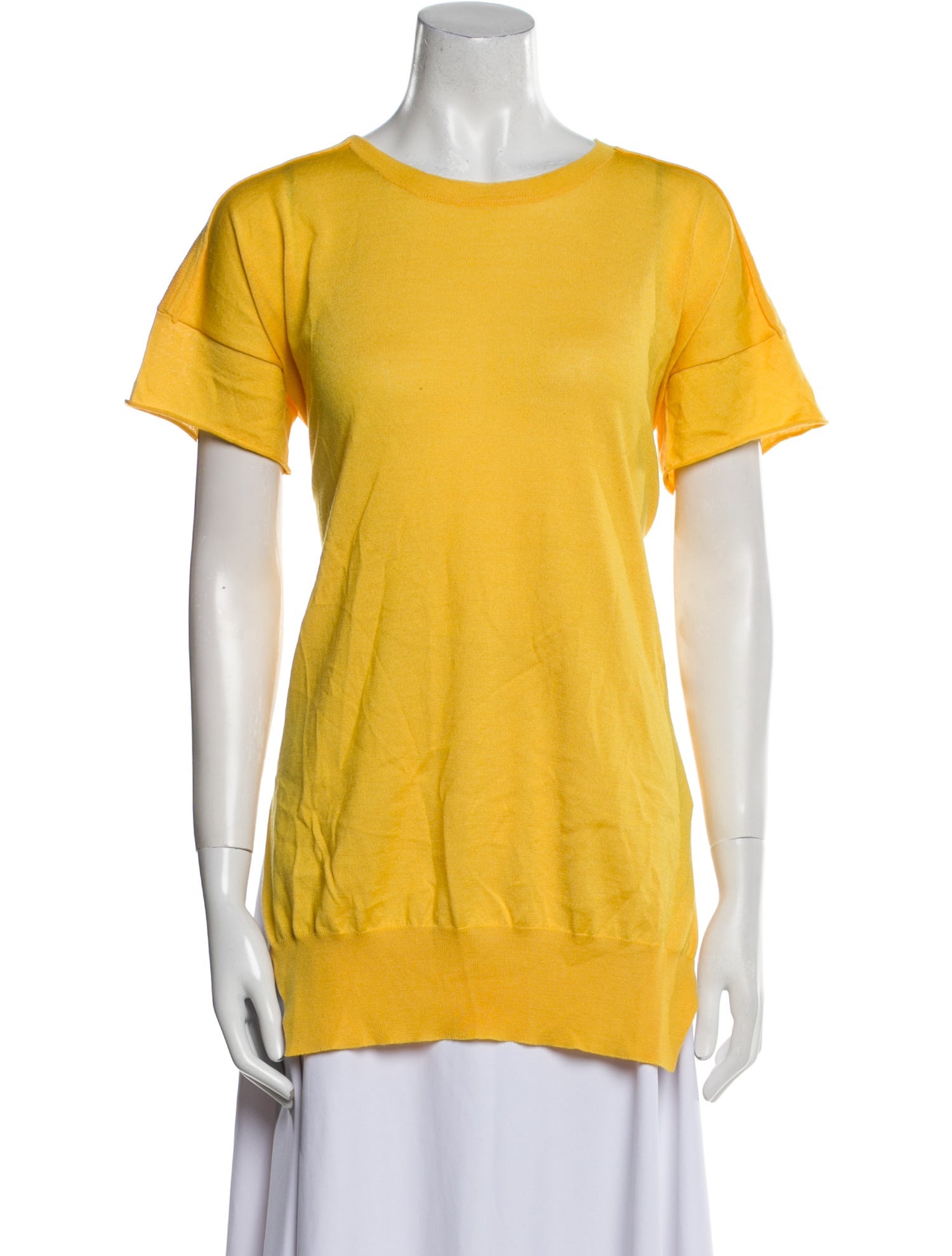 Stella McCartney Wool Crew Neck T-Shirt