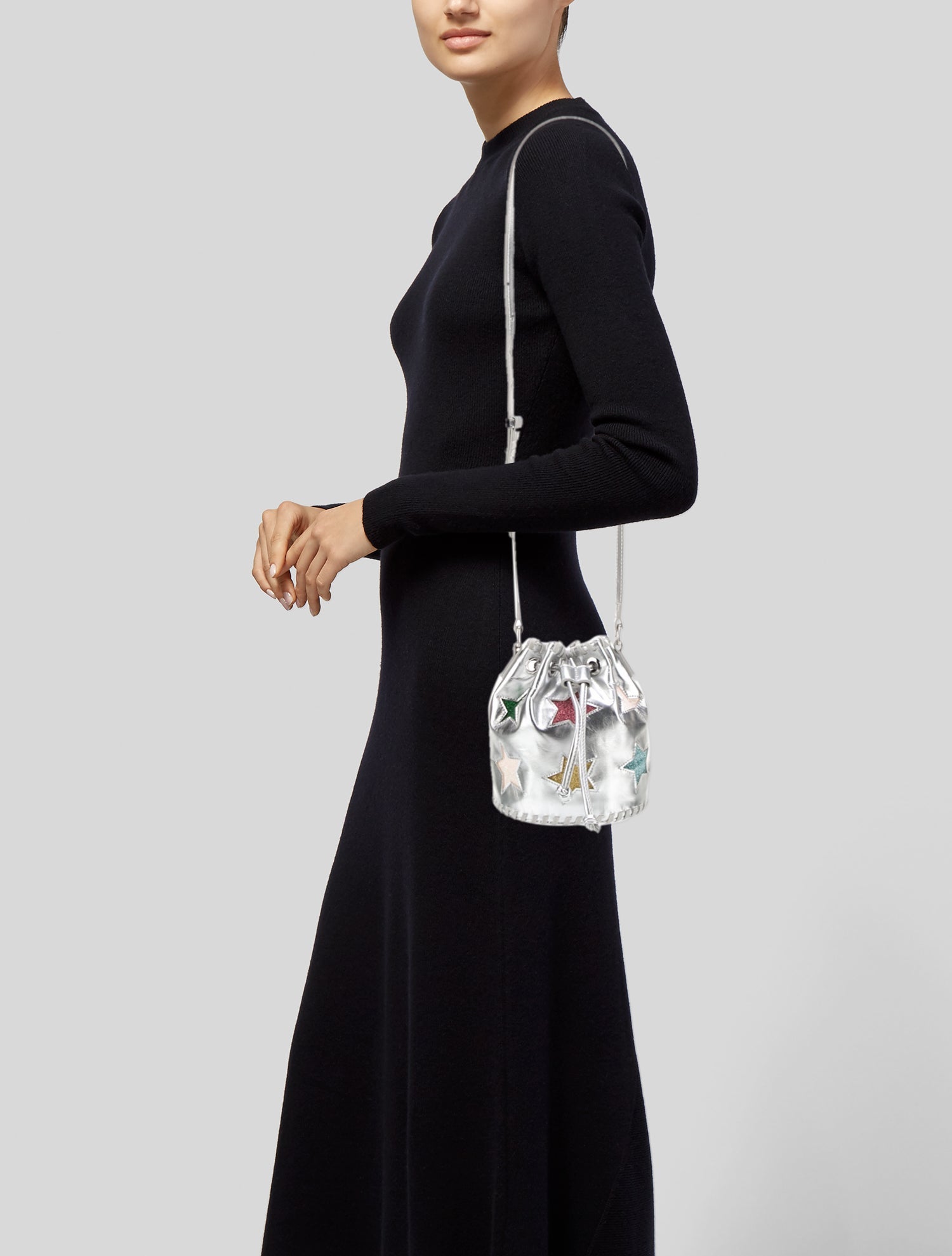 Stella McCartney Vegetarian Leather Bucket Bag