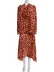 Stella McCartney Silk Animal Print Skirt Set