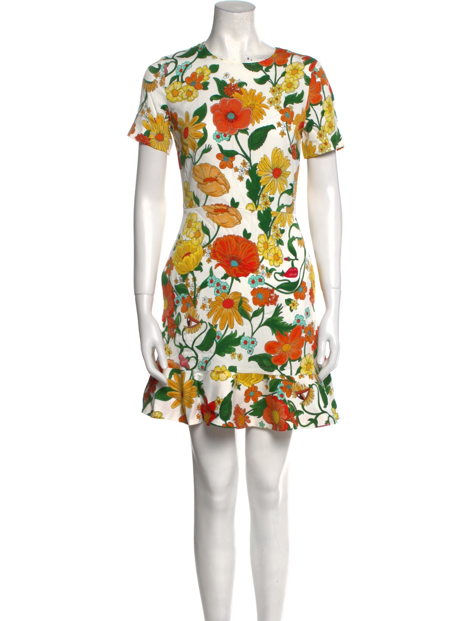 Stella McCartney Floral Print Mini Dress