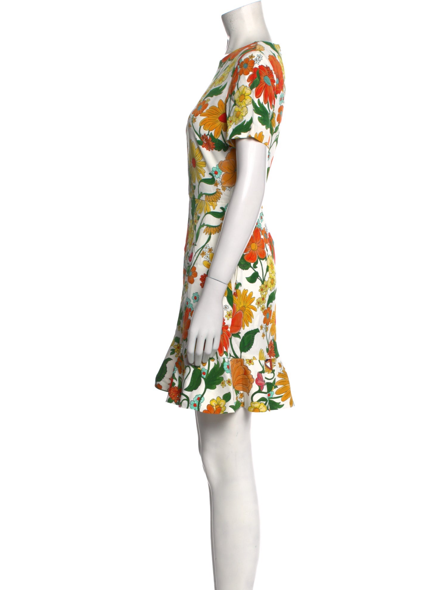 Stella McCartney Floral Print Mini Dress