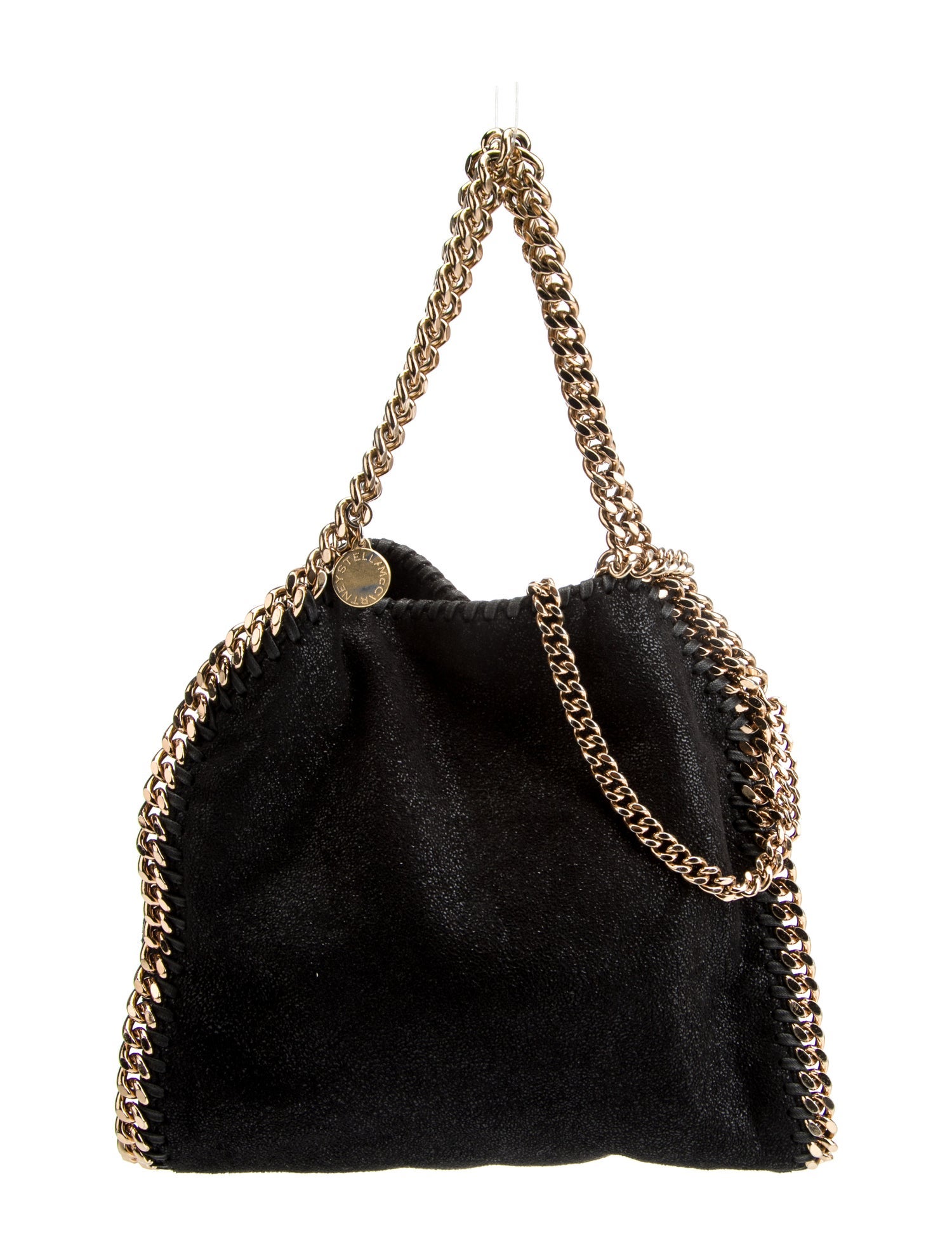 Stella McCartney Vegetarian Suede Top Handle Bag
