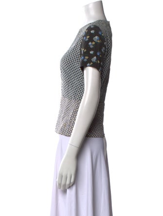 Stella McCartney Silk Printed Top