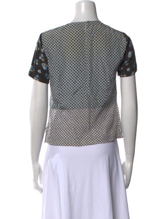 Stella McCartney Silk Printed Top