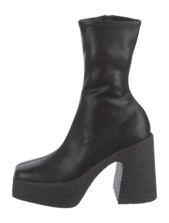 Stella McCartney Leather Sock Boots