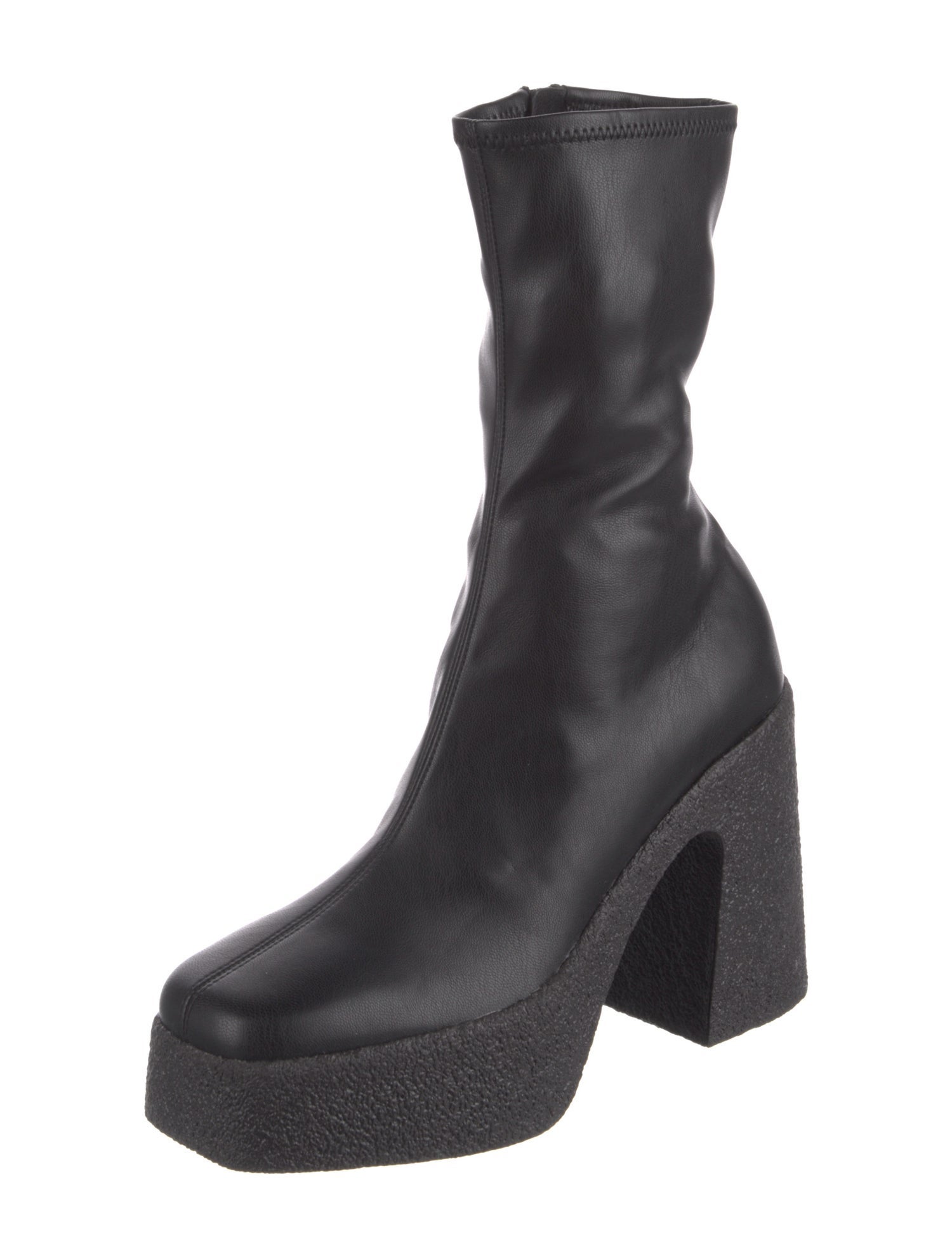 Stella McCartney Leather Sock Boots