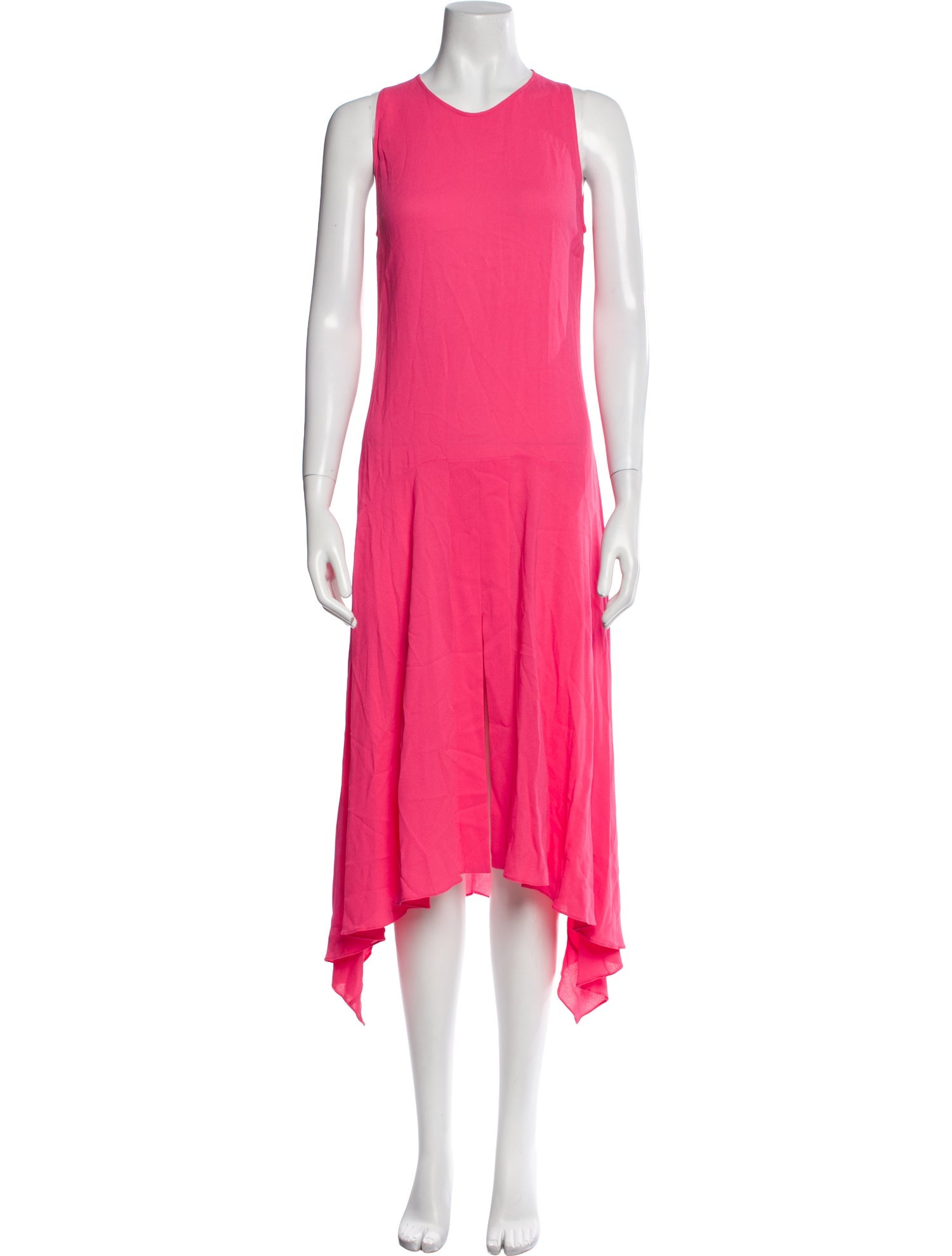 Stella McCartney Crew Neck Midi Length Dress