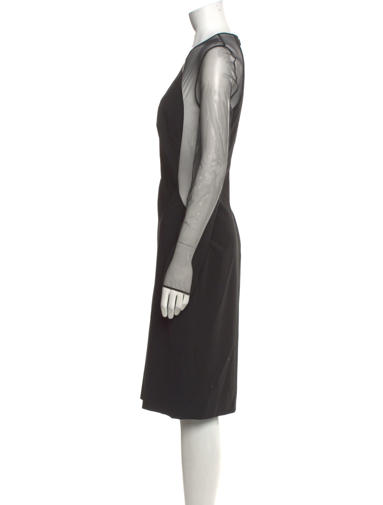 Stella McCartney Crew Neck Knee-Length Dress