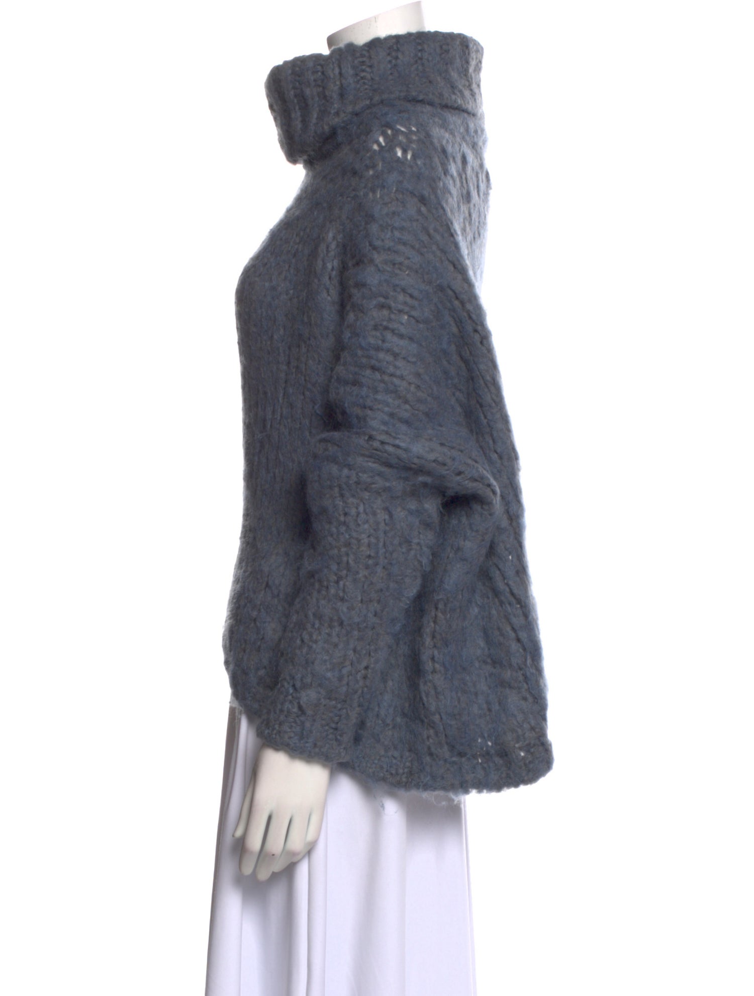 Stella McCartney Camel Hair Turtleneck Sweater