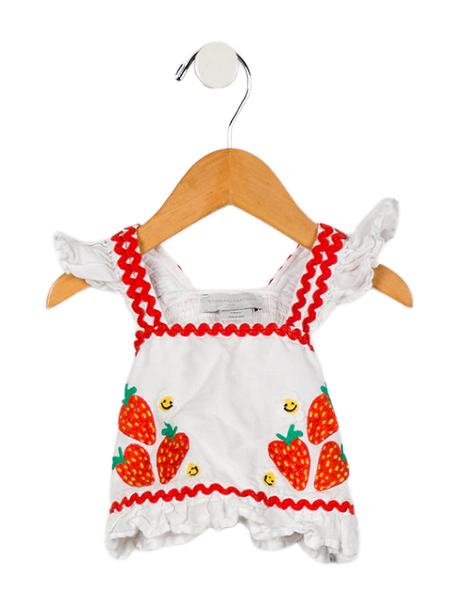 Stella McCartney Toddler Girls' Sleeveless Pattern Print Crop Top