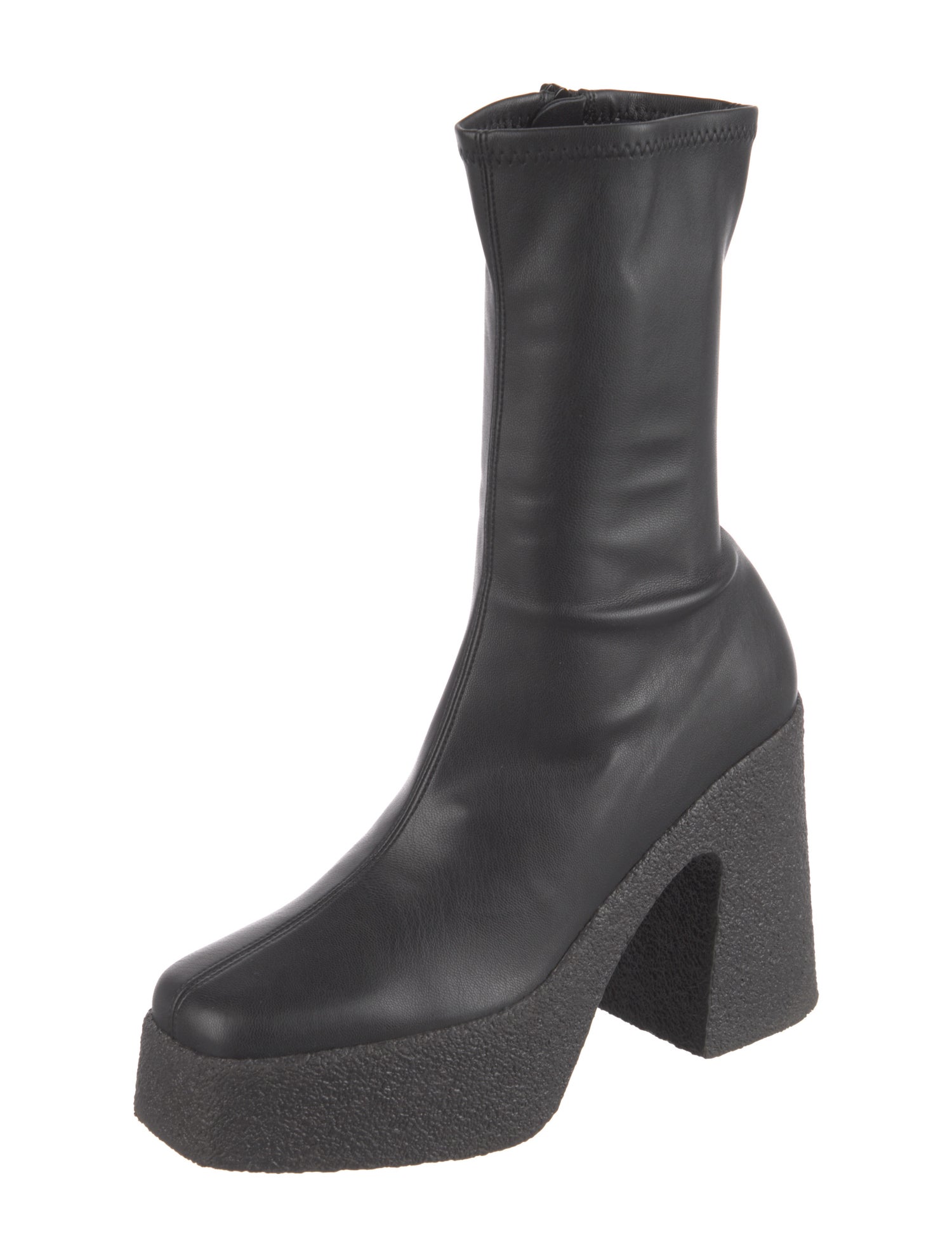Stella McCartney Leather Sock Boots