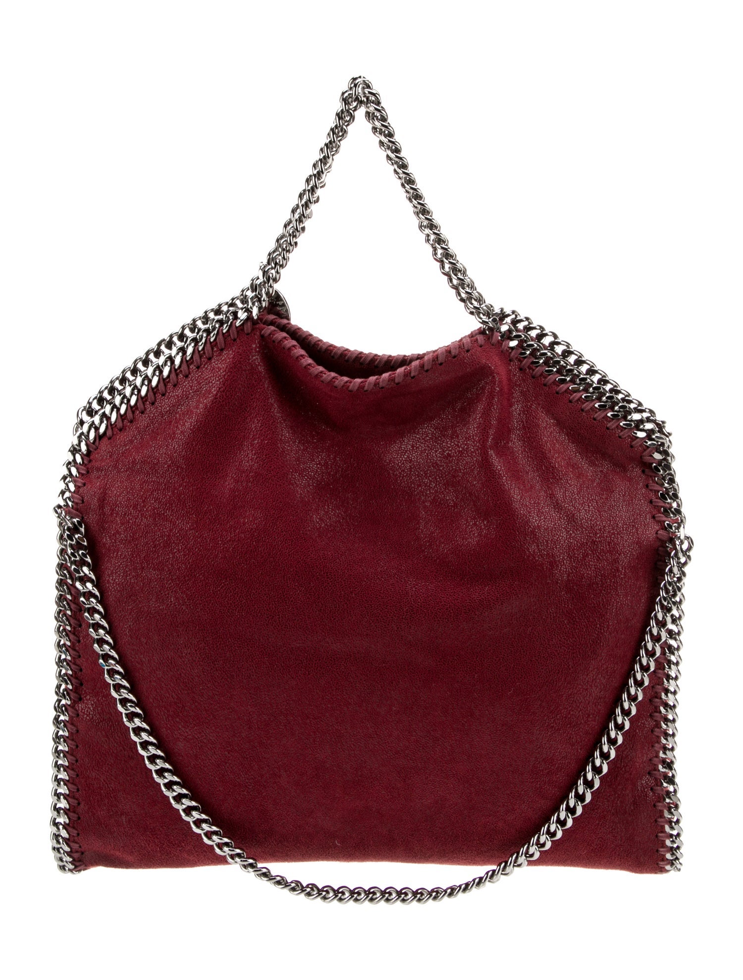 Stella McCartney Vegetarian Suede Top Handle Bag